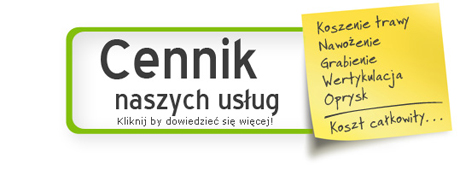 Cennik usług